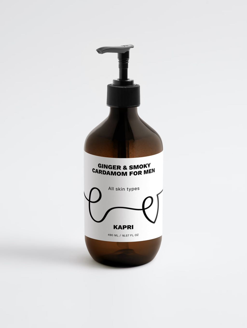 Ginger & Smoky Cardamom Body Wash For Men